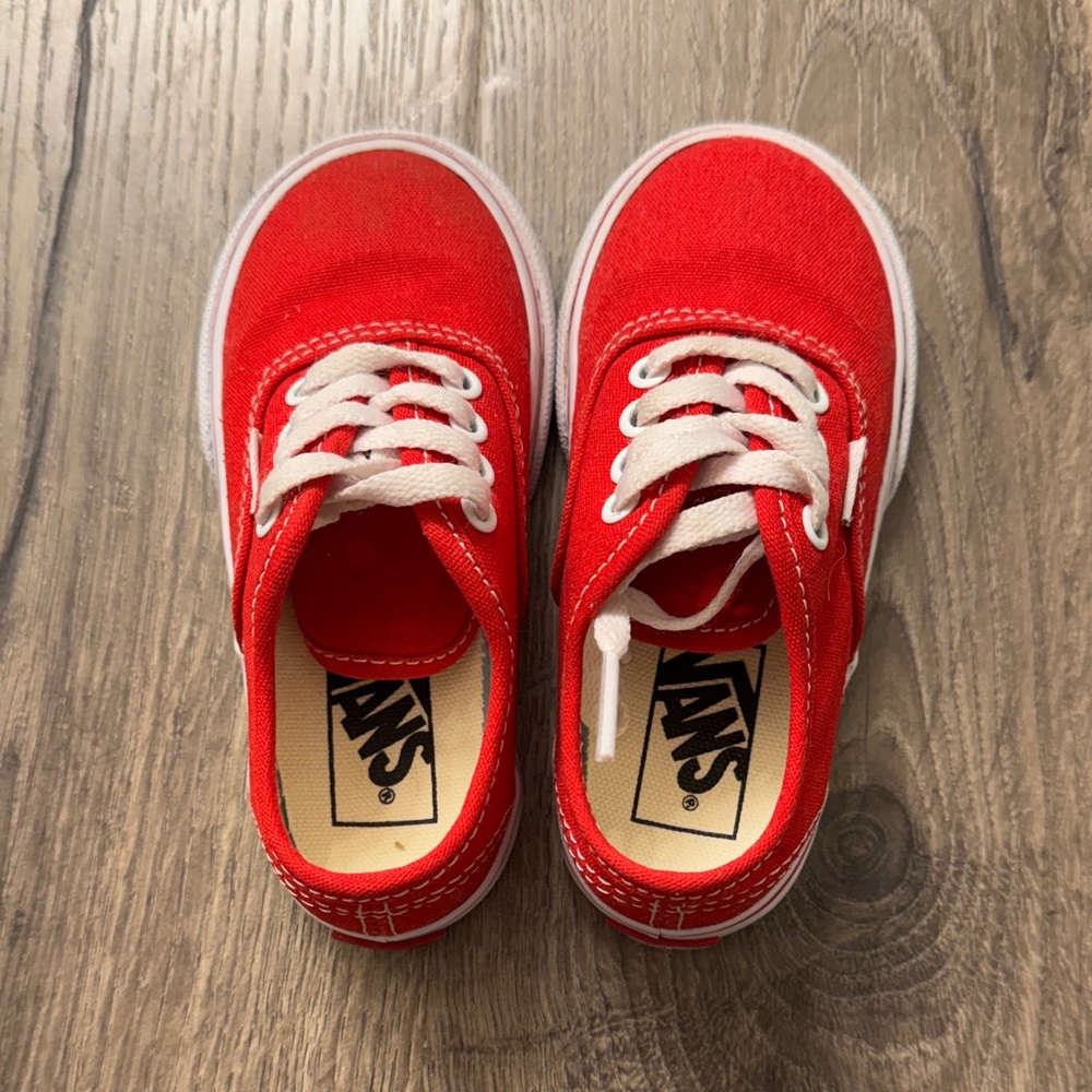 Vans toddler sneakers, size 6.5 toddler